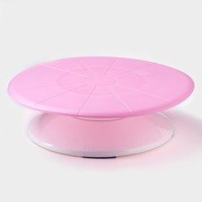 Cake stand rotating 