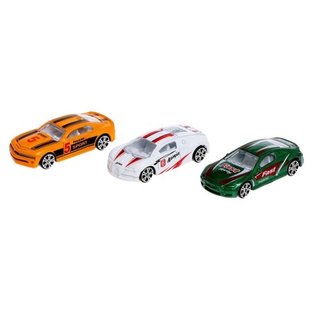Megaparking garage, 3 metal machines, accessories-13