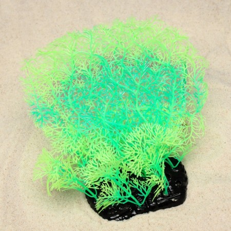 The artificial aquarium, luminous plant, 23 cm, green-1