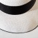 Women's hat with Minaku tape color white, rr 56-58