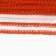 Braid "festons" orange, 1.3 cm wide, 50 m