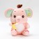 Soft toy "Elephant with a banana", Mix color