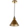 Lamp 1238/1 E27 40W gold 18x18x15.5-115.5 cm