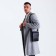 Male bag, black color