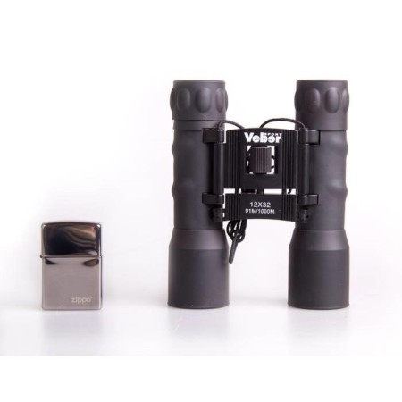 Binoculars Veber Sport BN, 12 × 32, black color-2