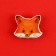 The dalisman icon is wooden "Fox", 3.5 x 3.3 cm
