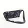 Lightning waist bag, outer pocket, USB connector, black color
