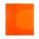 Elastic band A5, 500 μm, Calligrata, spine 30 mm, neon, orange