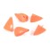 Cargo of a bullet-exentric stained collapsible Yaman 5 pcs., 60 g, orange