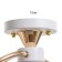 Causte "Viva" 2he27 40W white-gold 56x23x23 cm Bayerlux