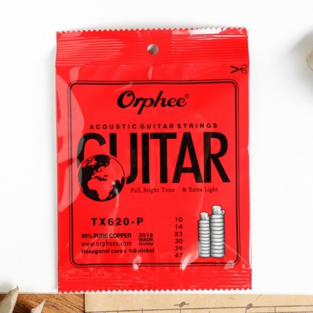 String for acoustic guitar Orphee TX620p, 010-047-4