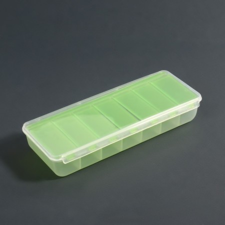 Organizer for decor, 7 cells, 15.8 × 6.2 × 2.7 cm, color mix-7
