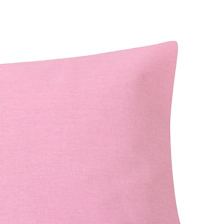 Set of pillowcases "Ethel" col. pink, 50x70 cm - 2 pcs, 100% cotton, calico-1