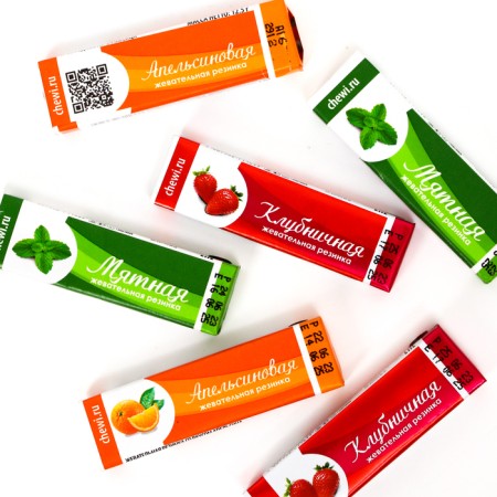 Chewing gum mix "Classic tastes", 6 pcs*12.5 g-1