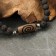 Bracelet from lava with bead Ji "Chakra" No. 1