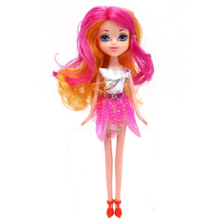 FUNKY TOYS "Molly" doll with pink hair