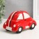 Piggy bank Ceramics "Eye machine" red 13x7.8x7.4 cm