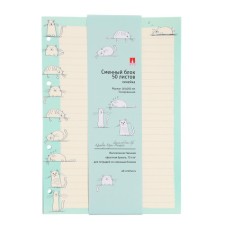 Smecked block for notebooks on A5 rings, 50 sheets in the 