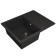 Quartz-quartz kitchen-quartz Uperwood quartz UPD-03, rectangular, color 04 black
