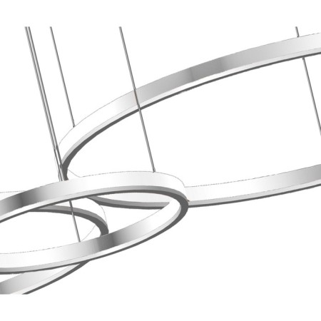 Dimmious suspension "Thor", size 133.5x95 (80+60+40) x150 cm 110W, LED, 4000K, with FDU-1