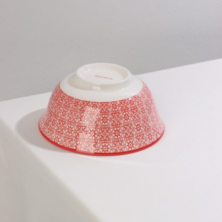 Basilnik ceramic shade "Javlon", 600 ml, d = 14.5 cm, red color-3