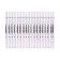 A set of markers 24 colors is bilateral, in plastic tube mix