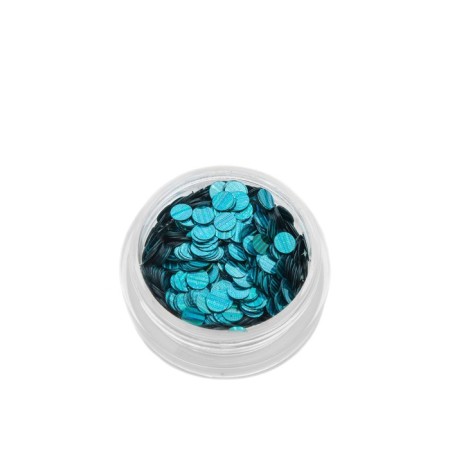 Sequins for the decor Pole "Cat Eye", No. 3 turquoise