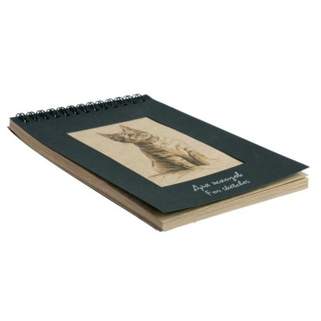 Notebook for sketches 120 x 180 mm, 50 sheets "kitten", 70 g/m²-1