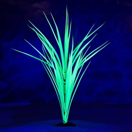 The artificial aquarium, luminous, 30 cm, green plant-3