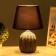 Ariadne table lamp E14 40W Black 22x22x33 cm Risalux