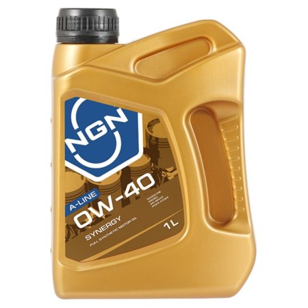 Motor oil NGN A-Line 0W-40 SN/CF, synthetic, 1 liter