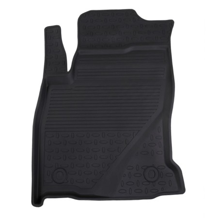 Rubber rugs with a high side for Toyota Hilux VIII, 2015--1