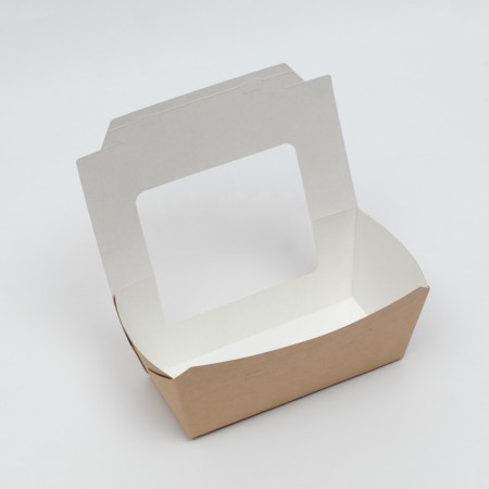 Container for removal, rectangular with a window, craft, 20.5 x 9 x 9 cm-2