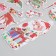 Plastic sticker interior volumetric "New Year's chores" with glitter inside 31x18 cm