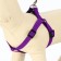 Set "Basis", leash 120 x 1.5 cm, OG 32-46 cm, purple