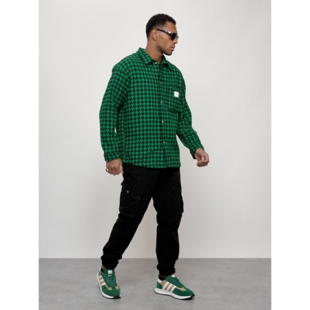 Male windbreaker, size 54, green color-10