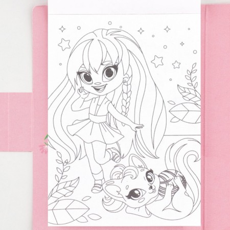 Set in a postcard: a tear -off unit with tasks and pencils "The Milo Milan since March 8"-5