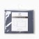 Set of pillowcases Ethel, col. Blue, 50x70 cm - 2 pcs, stump