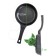 Fusion FP2201L pan, with a lid, anti -stick coating, d = 22 cm, black color