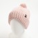 Female cap, Powder color, size 56-58