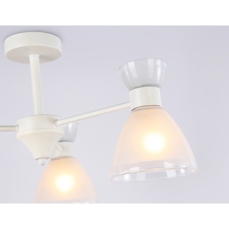 Suspended Ambrella Traditional Modern Homy Tr3177, E27, white color-4