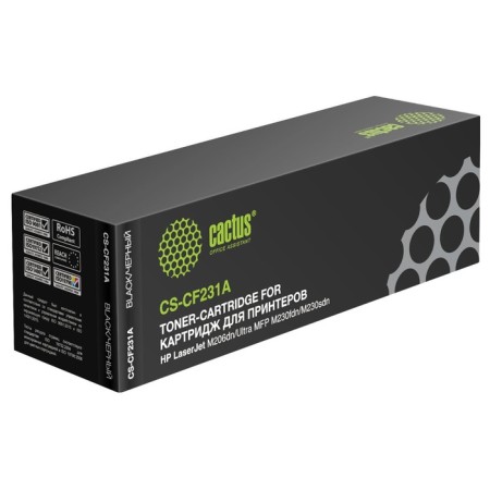 CACTUS CS-CF231A CF231A cartridge, for HP LJ M206DN/Ultra MFP M230FDN, 5000 pages, black color black