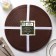 A set of serving napkins on the table "Loft", 4 pcs, d = 38 cm, brown color