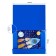 Elastic band A3, Calligrata, 700 μm, up to 300 sheets, embossing "sand", blue
