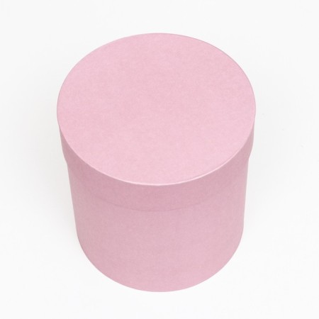 Set of round boxes 5 in 1, "pastel", 25 x 25 x 25 - 19 x 19 cm 19 cm-3