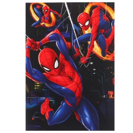 Notepad A5, on the paper clip, 40 sheets, to a point, soft-tach, spider-man-6