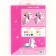 Catcurboard corrugated, A4, 12 sheets, 12 colors, moped, bilateral, in the folder, 230 g/m², Minnie Mouse and unicorn
