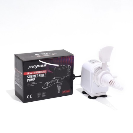 Aquarium pump Jingye JY-2500, 2800 l/h, 35 W, water lifting height 2.8 m-8