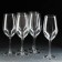 Set of glass glasses for the wine "Selest", 580 ml, 6 pcs