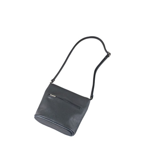 B2394 Cross-Bodi bag, lightning department, dark gray color 24x22x10cm-2